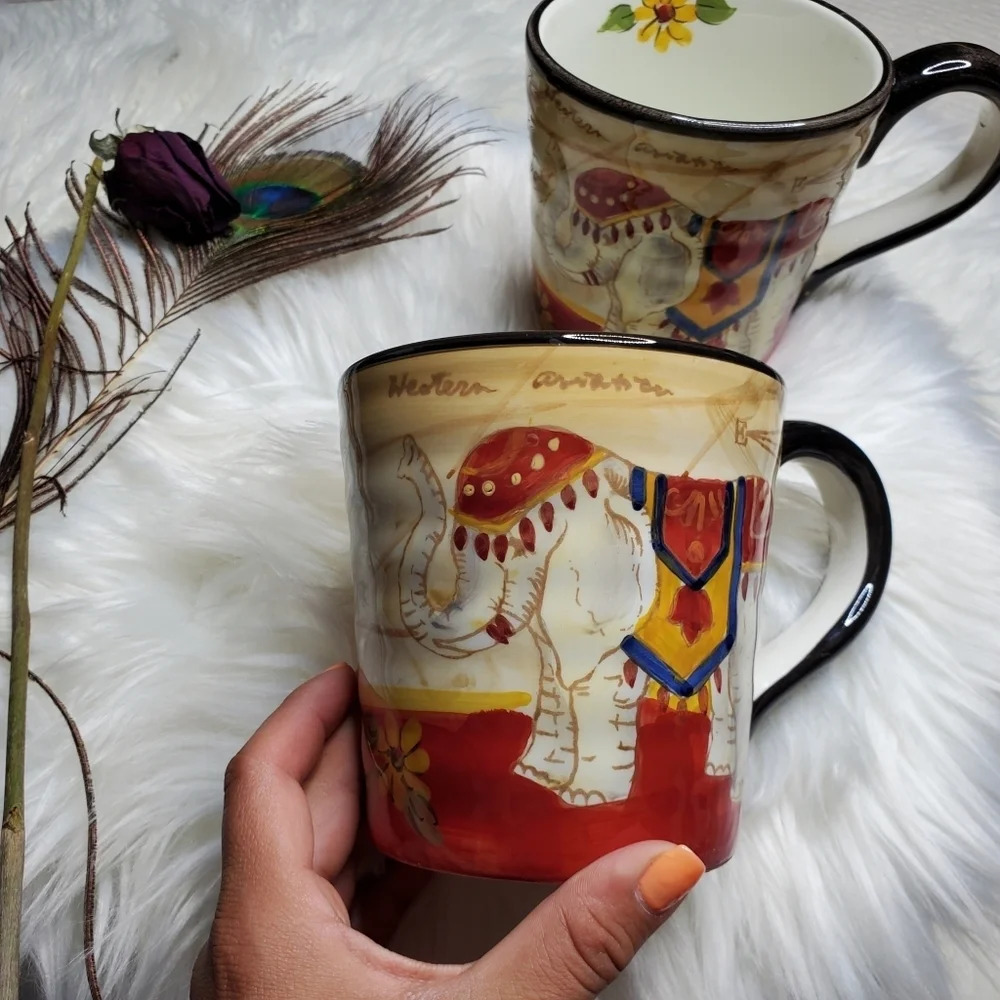Elephant‎ Map Mugs